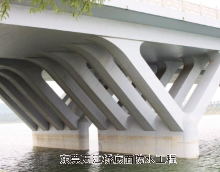 東莞萬江橋底面防水工程